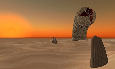 Sand Worm from Dune