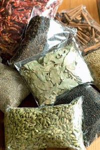 Spices in Bags