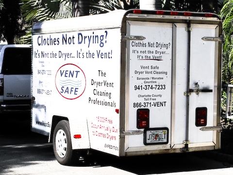 Vent Cleaning Service Truck